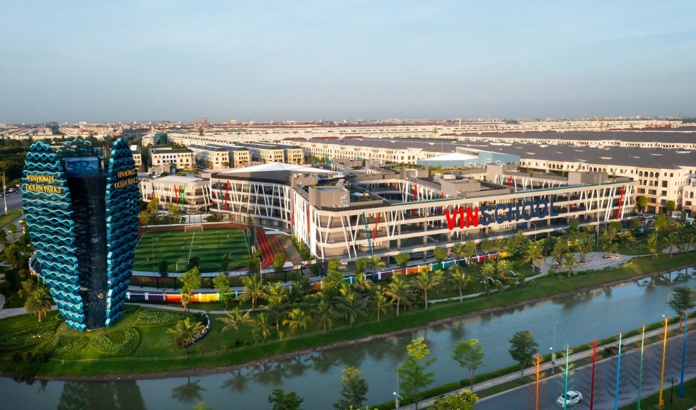 Cư dân nhí của San Hô được hưởng thụ nền giáo dục tiên tiến, hiện đại, tiêu chuẩn quốc tế