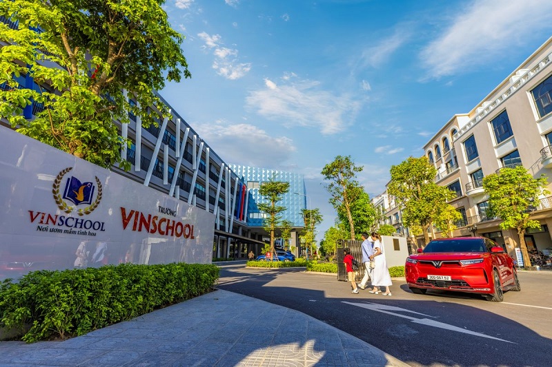 Trường học khang trang sẵn sàng nâng bước hội nhập cho cư dân nhí tại phân khu San Hô.