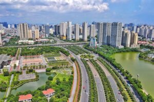 Khu vực phía Tây đang là tâm điểm phát triển với mục tiêu xây dựng những thành phố vệ tinh cho Thủ đô