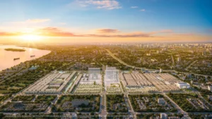 Vinhomes Wonder City có quy mô hơn 133ha là dự án thấp tầng lớn bậc nhất phía Tây Hà Nội.