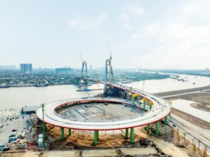 Lợi thế kết nối kiến tạo vị thế trung tâm trong lòng trung tâm Hải Phòng cho Vinhomes Royal Island.