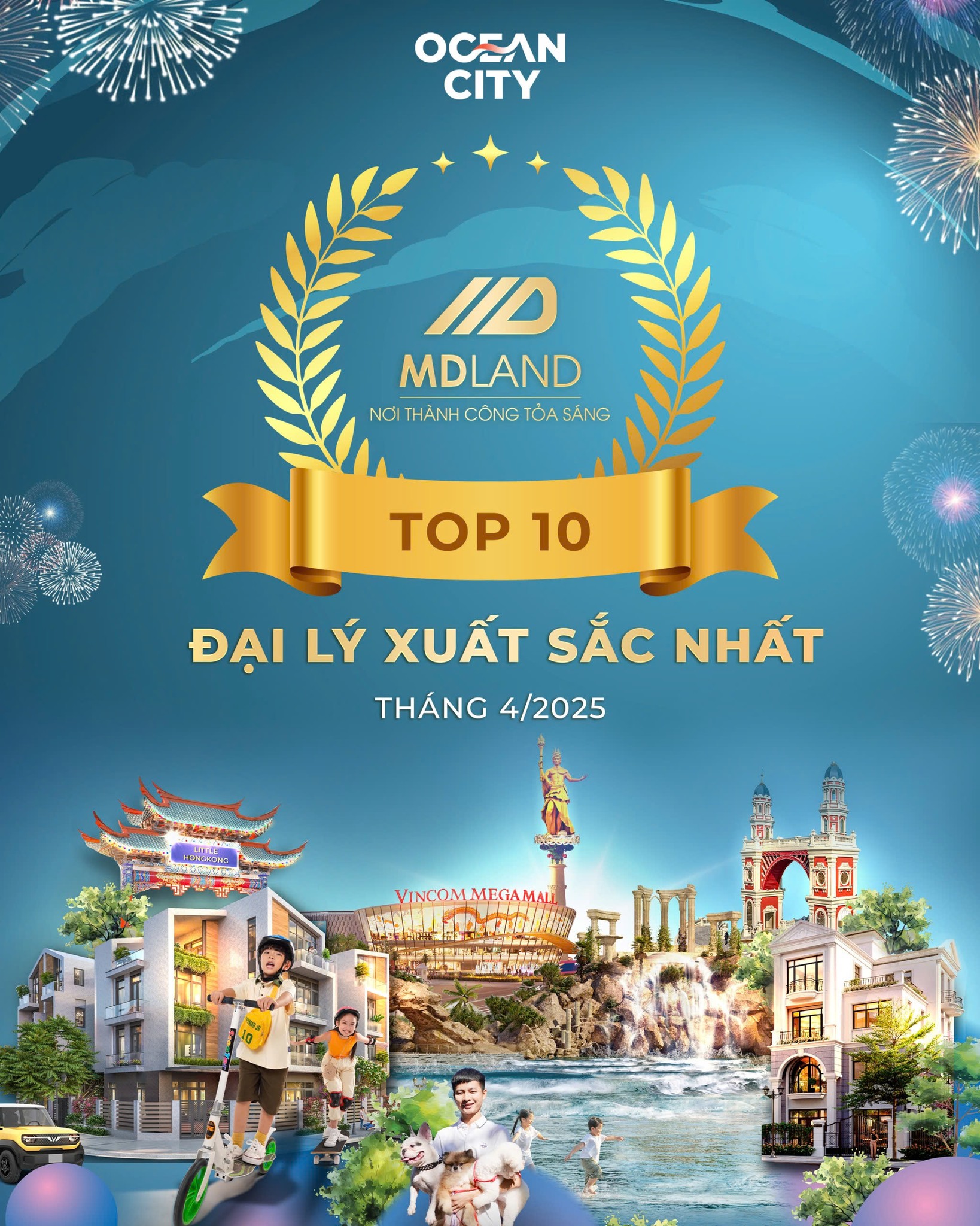 MDland Việt Nam - Top 10 đại lý xuất sắc nhất