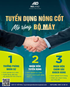MDLAND VIỆT NAM TUYỂN DỤNG NHÂN SỰ NÒNG CỐT 2025 – CƠ HỘI VIỆC LÀM HẤP DẪN TẠI HÀ NỘI