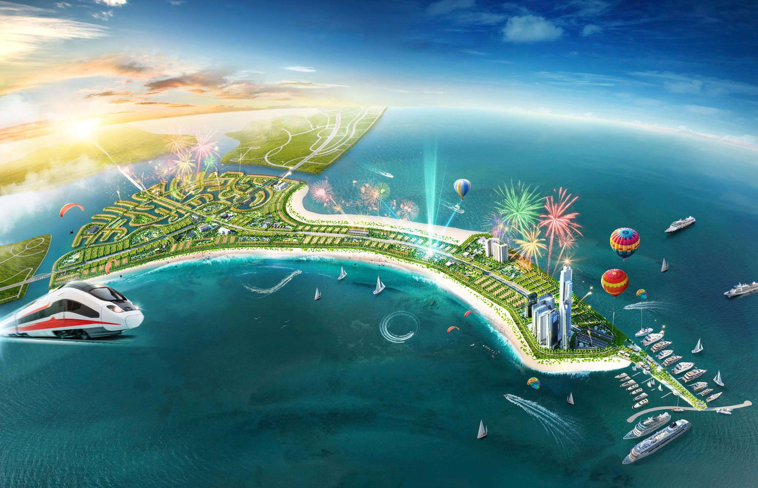 Vinhomes Green Paradise sở hữu lợi thế lớn về vị trí