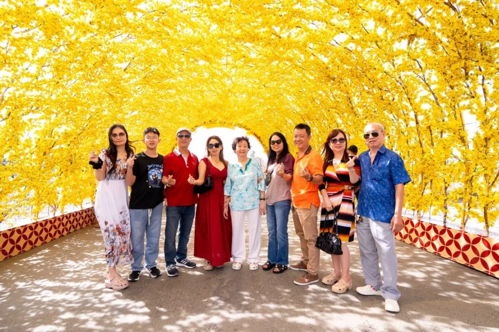 Đông đảo du khách đến du xuân