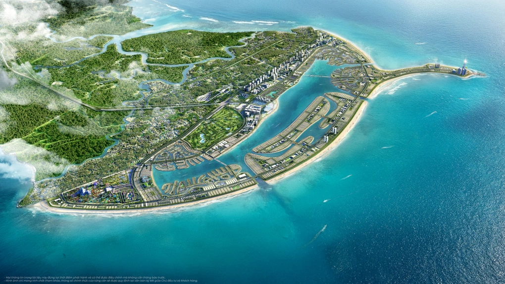 Phối cảnh dự án Vinhomes Green Paradise, quy mô 2.870 ha