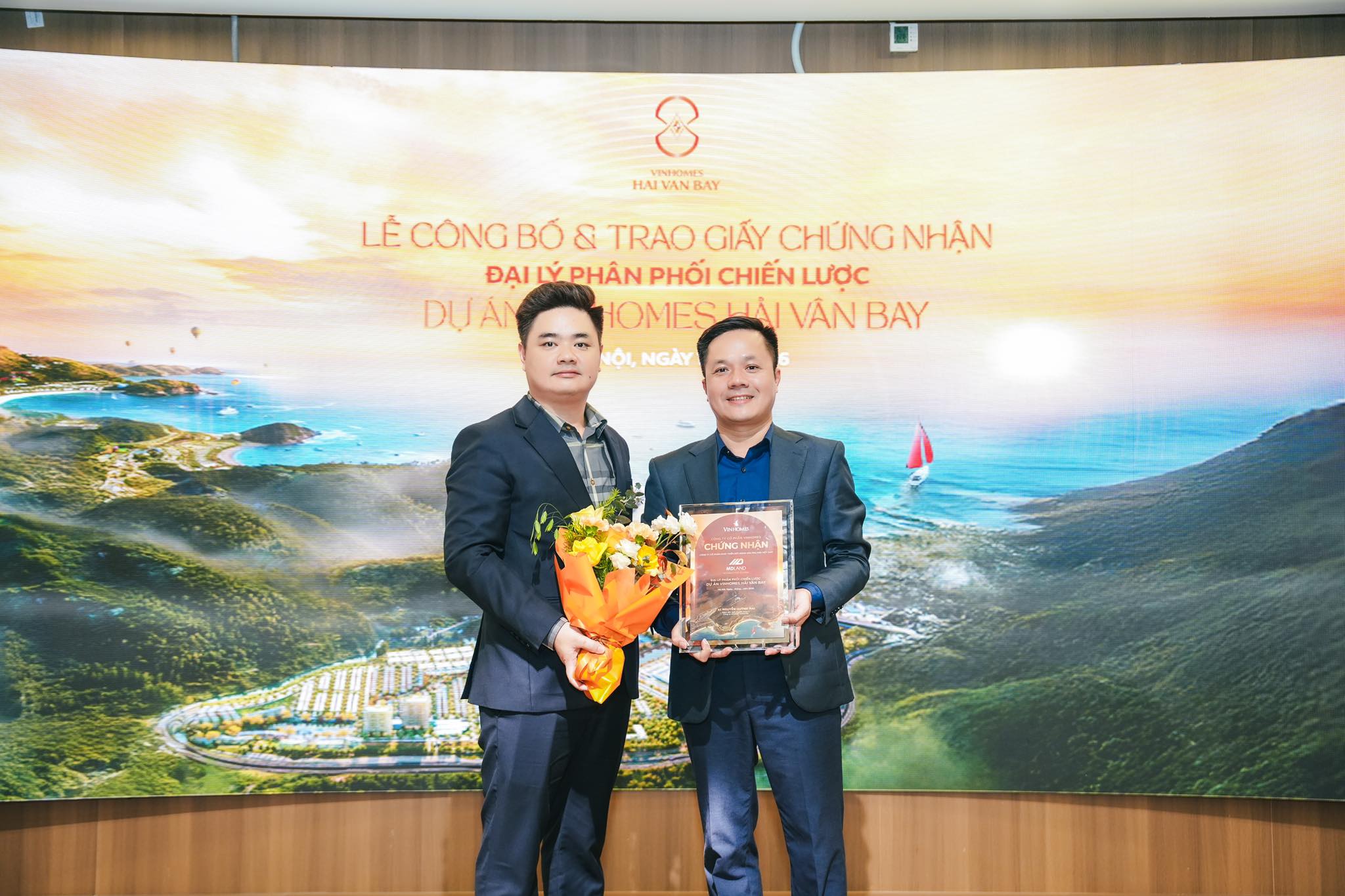 MDLand Việt Nam được vinh danh Đại lý phân phối chiến lược Vinhomes Hải Vân Bay