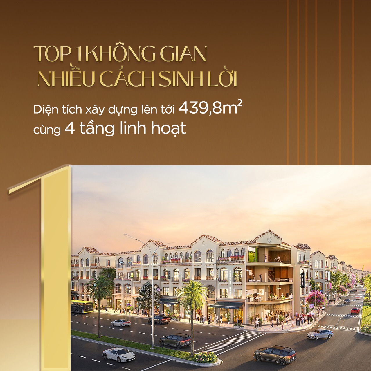 Tối đa hóa dòng tiền trên từng mét vuông