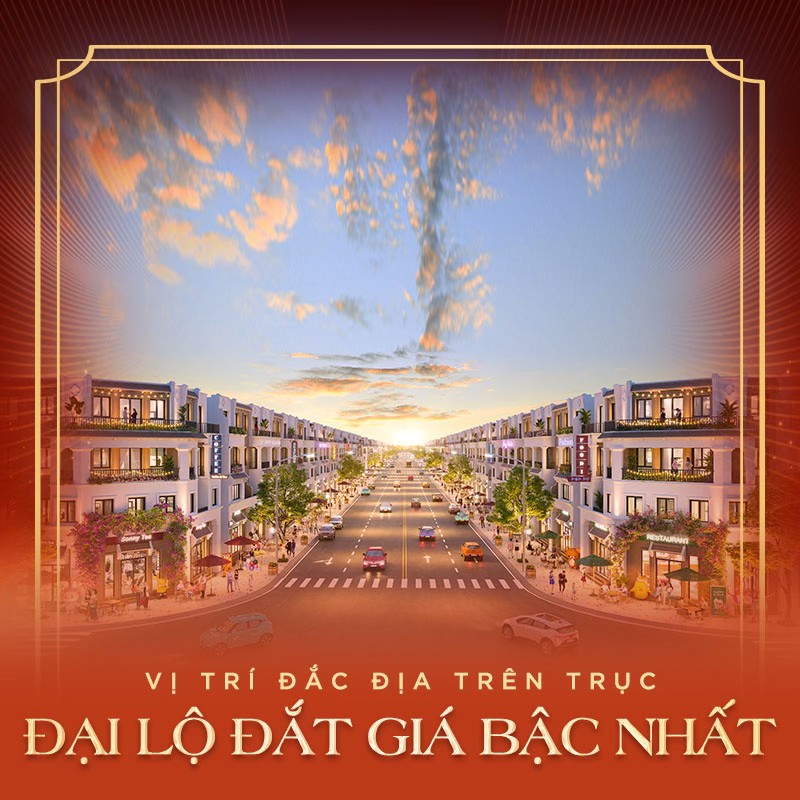  “Thương phố Đại lộ” sở hữu vị trí vàng - nơi hội tụ dòng người, dòng xe và dòng tiền