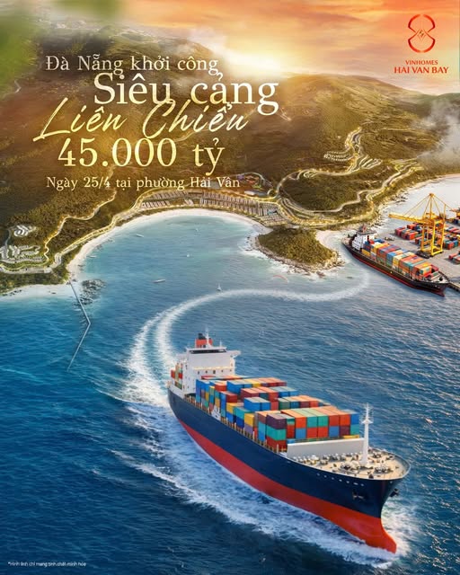 Là một trong những dự án trọng điểm của Đà Nẵng, Cảng Liên Chiểu được định hướng trở thành trung tâm logistics và cảng nước sâu lớn nhất miền Trung