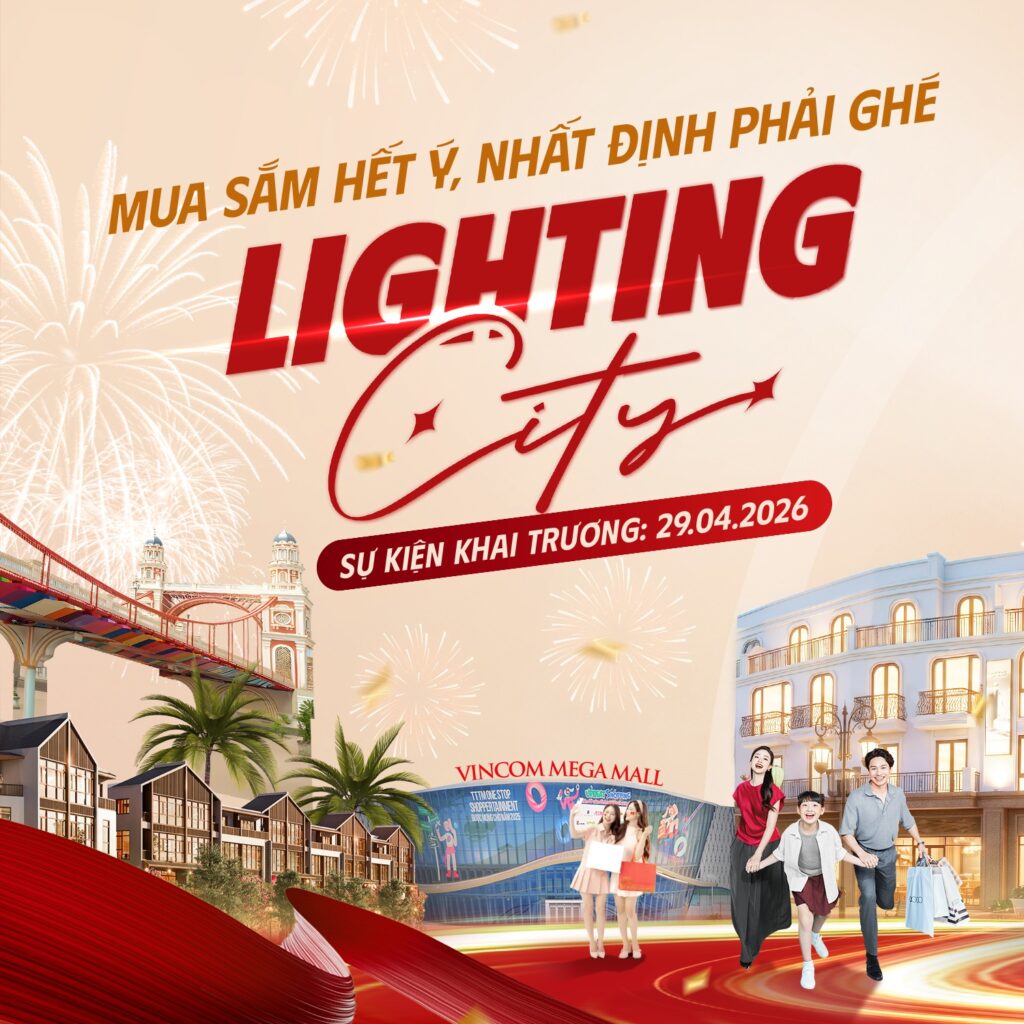 Lighting City - trung tâm Lighting & Interior quy mô hàng đầu phía Đông Hà Nội