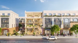 Liền kề Vinhomes Golden City thiết kế 4 tầng, diện tích sử dụng tới hơn 200m2, khai thác đa công năng.