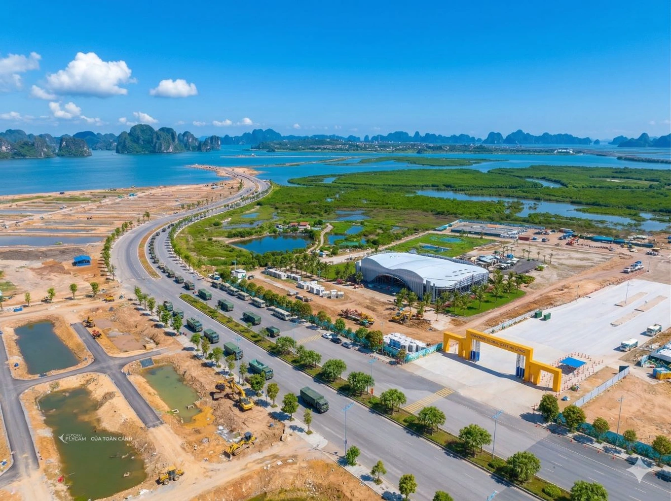 Nhiều hạng mục của Vinhomes Global Gate Hạ Long đã thành hình