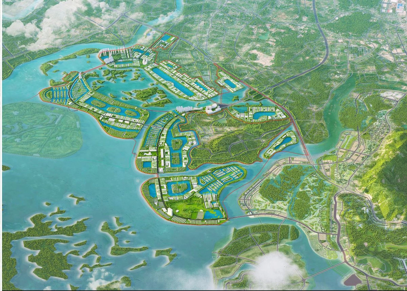 Vinhomes Global Gate Hạ Long kết nối Hà Nội chỉ 23 phút qua đường sắt tốc độ cao trong tương lai