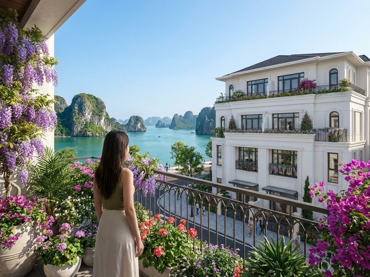 Không gian sống tại đây được định hướng theo mô hình “đô thị sinh thái kết hợp nghỉ dưỡng”