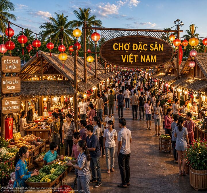 Làng Văn hóa và Ẩm thực Việt Nam sẽ trở thành điểm “phải đến” của thực khách quốc tế. (Ảnh minh họa)