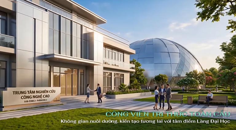 Cựu giảng viên từ Hà Nội “chấm điểm cao” cho Vinhomes Global Gate Hạ Long nhờ Làng Đại học 208ha