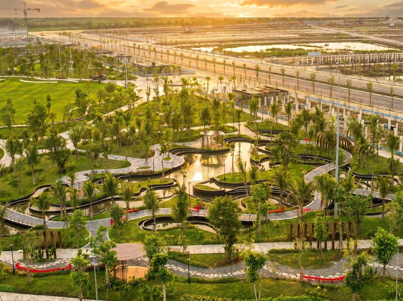 5 công viên chủ đề tạo không gian sinh thái và gia tăng trải nghiệm sống cho cư dân Vinhomes Golden City (Ảnh: Vinhomes)
