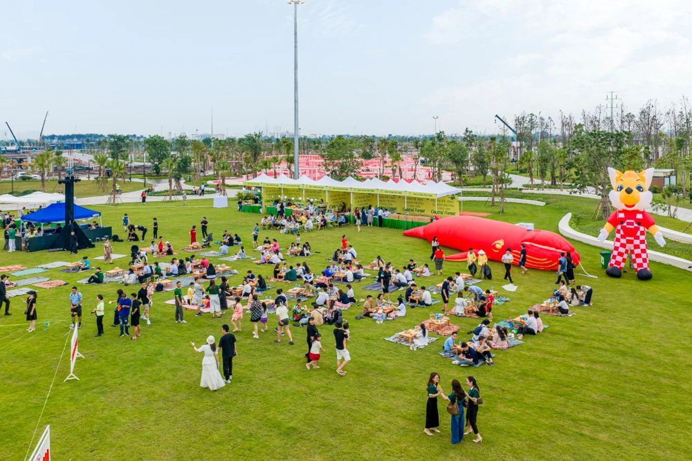 Sau hơn 2 tháng vận hành, Central Forest trở thành điểm đến quen thuộc mỗi cuối tuần của người dân Hải Phòng (Ảnh: CĐT).