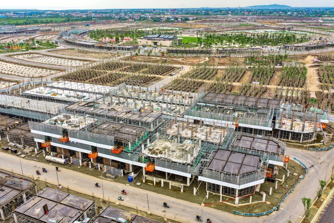 Khu Thiên Hà có tiến độ về đích sớm nhất tại Vinhomes Golden City (Ảnh: CĐT).