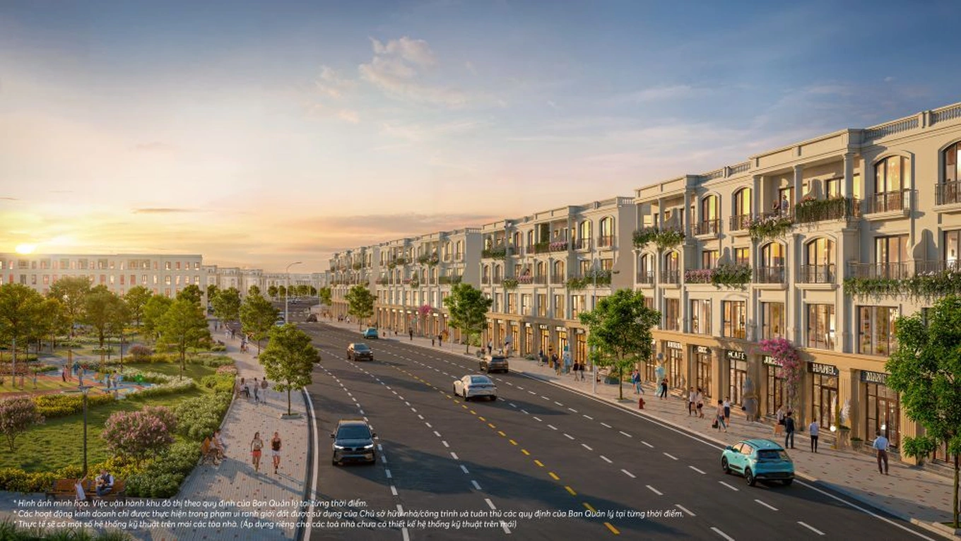 Nhà phố Vinhomes Golden City sở hữu thiết kế đa năng, thông minh thu hút sự quan tâm của các nhà đầu tư (Ảnh: CĐT)