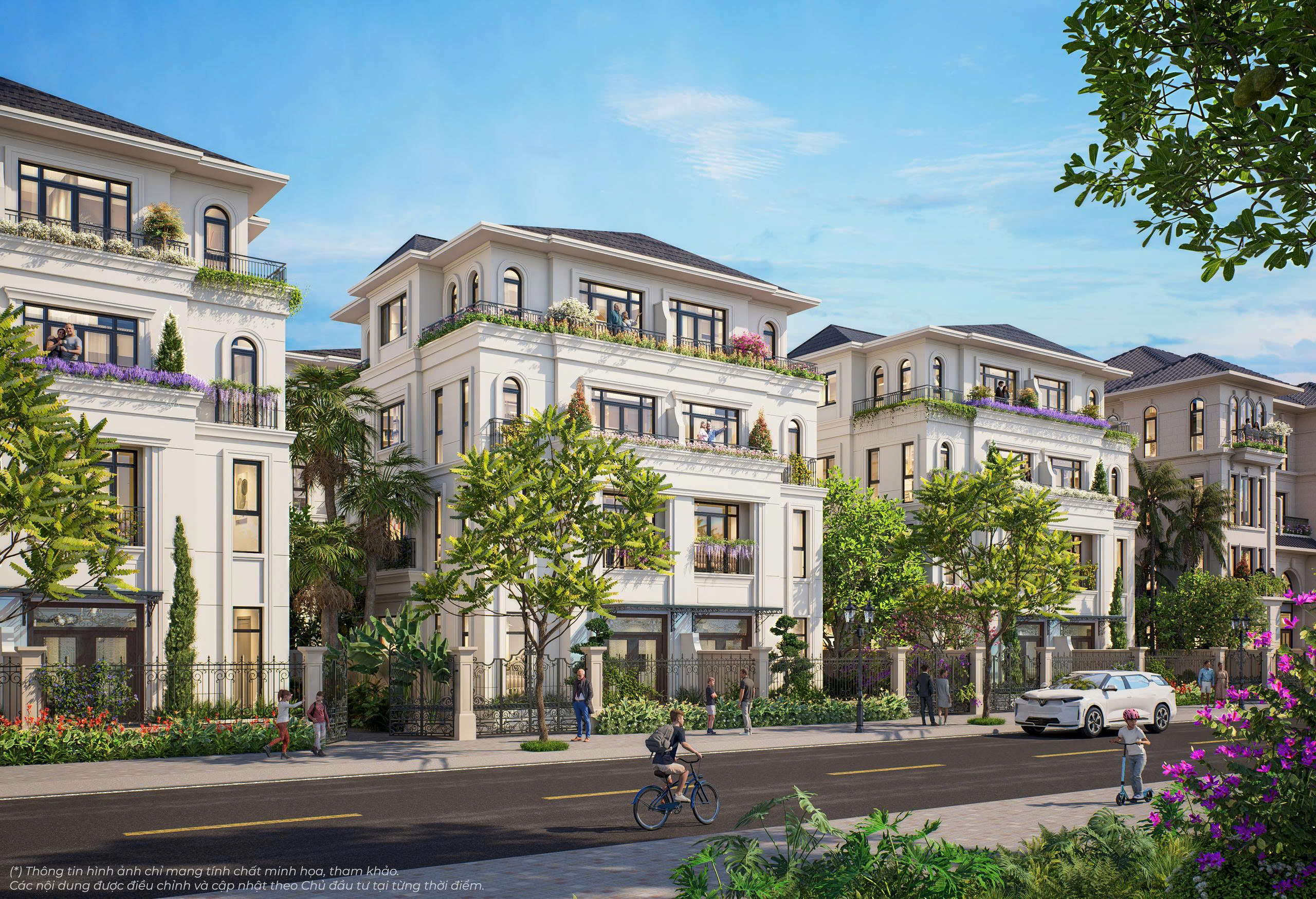Thiết kế mở sang trọng của song lập Vinhomes Global Gate Hạ Long mở rộng không gian đón tiếp người thân và tận hưởng những bữa tiệc sum vầy tại gia.